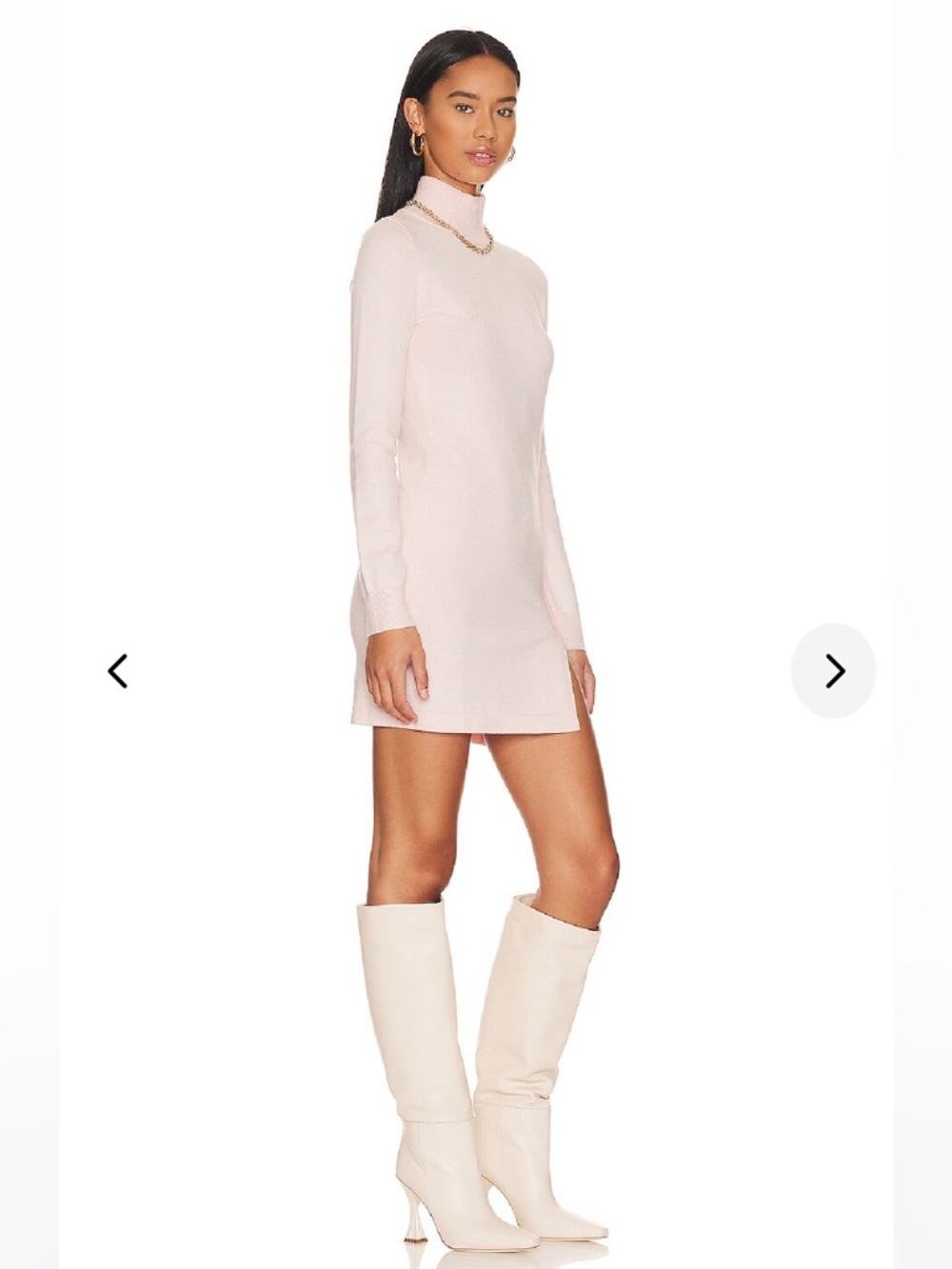 Lovers + Friends Tamarin Sweater Dress- New With Tags- Baby Pink- Small - Picture 10 of 12